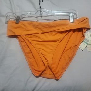 Tommy bahama, size L bikini bottoms, orange